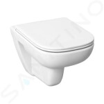JIKA - Deep Závěsné WC, Rimless, Dual Flush, bílá H8206140000001