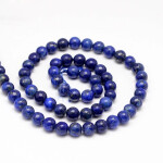 Přírodní lapis lazuli - ∅ 4 mm - 1 ks