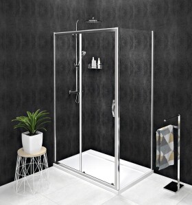 GELCO - SIGMA SIMPLY CHROM Obdélníkový sprchový kout 1200x750 čiré sklo, GS1112-GS3175 GS1112-GS3175