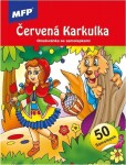 Omalovánky se samolepkami Červená Karkulka 2 148x210mm/24s