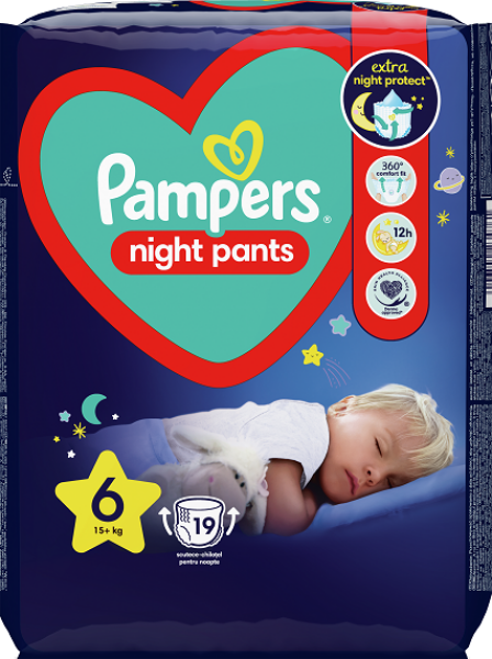 Pampers 15+kg