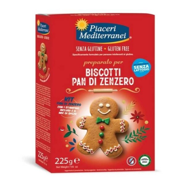 Dortisimo Bezlepková směs na vánoční perníčky Piaceri Mediterranei (225 g)