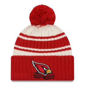 New Era Pánská zimní čepice Arizona Cardinals NFL Official 2022 Sideline Sport Knit