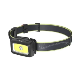 Hama HL350 LED čelovka na baterie / COB / 350 lm / 60 m / IP44 / SOS píšťalka (228616)