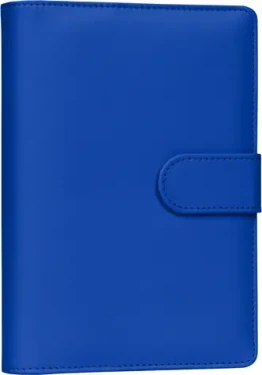 NOTIQUE Refill 2027 královsky modrý / Týdenní kroužkový diář / Vyměnitelné listy / Anglicko-německý / 12,5 x 19 cm