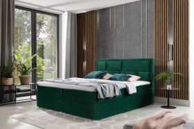 Boxspring Meron Rozměr: 160 x 200 cm, látka: Kronos 19