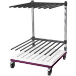 Rittal AS 4050.000, 4050000 vozík s nosným ramenem , ocel