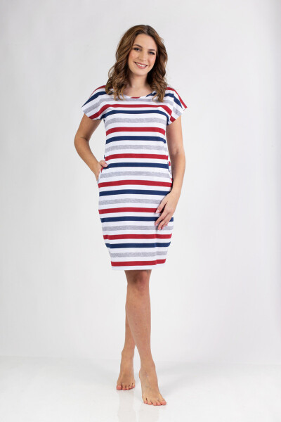 146 DÁMSKÝ DRES W/25 kaštanové L