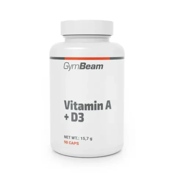 Vitamín A + D3 - GymBeam (90 kaps.) (105475-1-90caps)