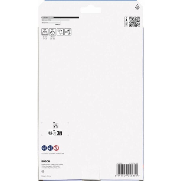 Bosch Accessories 2608902112, 2608902112 sada plochých frézovacích vrtáků