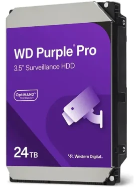 WD Purple Pro WD240PURP 24TB / HDD / 3.5" SATA III / 7 200 RPM / 512MB cache / 5y (WD240PURP)