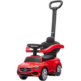 Buddy Toys Odrážedlo Mercedes Benz C-Class 3v1 červená