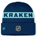 Fanatics Pánská zimní čepice Seattle Kraken NHL Authentic Pro A/Cap Cuffed Beanie