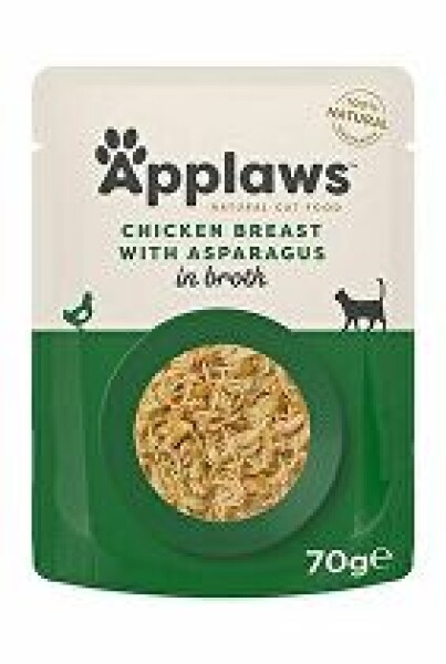 Applaws Cat kapsa Adult Broth kuř.prsa s chřestem 70g