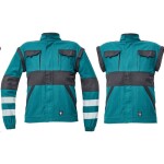 Montérková bunda MAX NEO reflexní pánská zeleno-černá 56 zeleno-černá