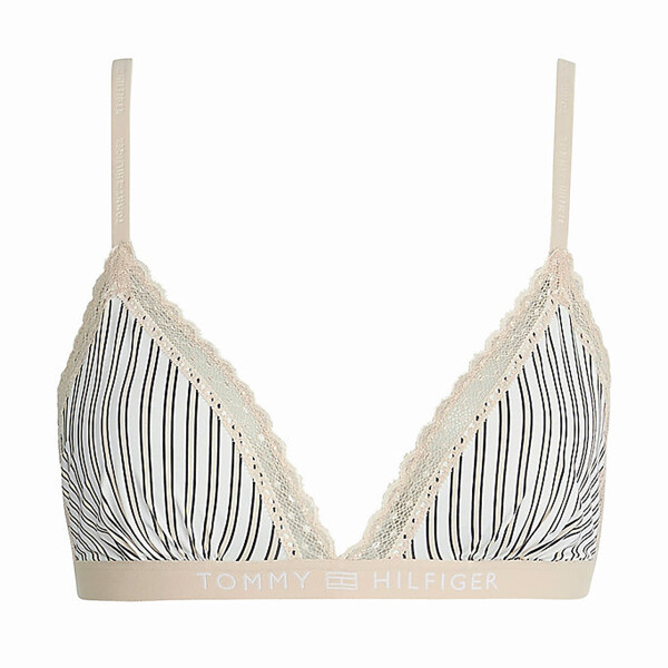 Dámská nevyztužená podprsenka Triangle UW0UW04464-0F8 - Tommy Hilfiger L