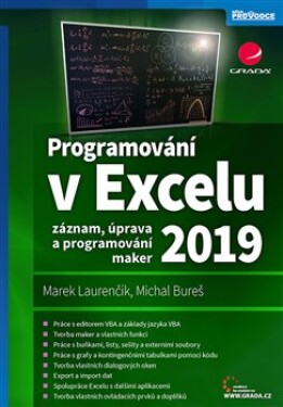 Programování Excelu 2019