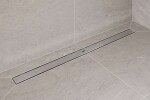 HANSGROHE - RainDrain Allround Sprchový žlab 120 cm, s roštem, kartáčovaná nerezová ocel 56190800