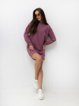 Šaty D10068C30363A, fialové L