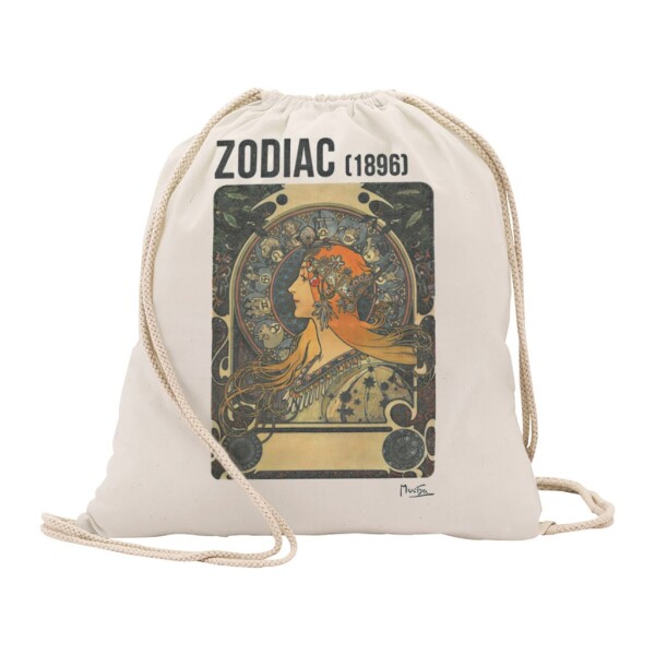 Plátěný sáček Alfons Mucha Zodiak