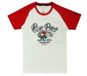 Dámské tričko Rusty Pistons Rptsw37 Ona white/red bílá