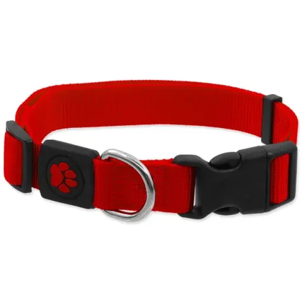 Active Dog Premium XS červený / Obojek pro psy / nastavitelný 21-30 cm / nylon (0904-90103)