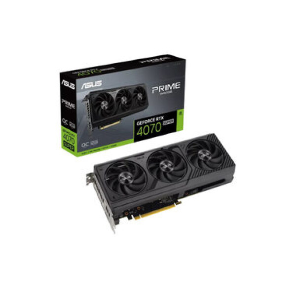 ASUS GeForce RTX 4070 SUPER PRIME OC 12GB / 1980-2475 MHz / 12GB GDDR6X / 192-bit /1x HDMI + 3x DP / (16) (90YV0KC6-M0NA00)