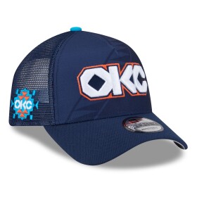 New Era Pánská kšiltovka Oklahoma City Thunder NBA 2025-26 City Edition 9FORTY A-Frame Trucker
