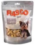 Rasco Mini sušenky kosti mix vanilková příchuť 2 cm / Pamlsek pro psy / 250 g (4904-65374)
