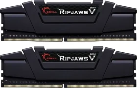 G.Skill Ripjaws V Black 64GB(2x32GB) 3200MHz / DDR4 / CL16-18-18-38 / 1.35V / XMP 2.0 (F4-3200C16D-64GVK)