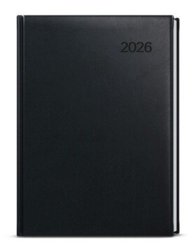 Denní diář 2026 Adam Vivella B6 černá