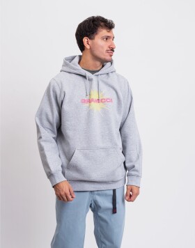 Gramicci Starburst Hooded Sweatshirt Grey Heather M