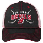 Outerstuff Dětská kšiltovka New Jersey Devils NHL Lockup Meshback Adjustable