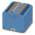 Phoenix Contact 3273288 blok rozvaděče 31.2 mm pružinová svorka modrá 8 ks
