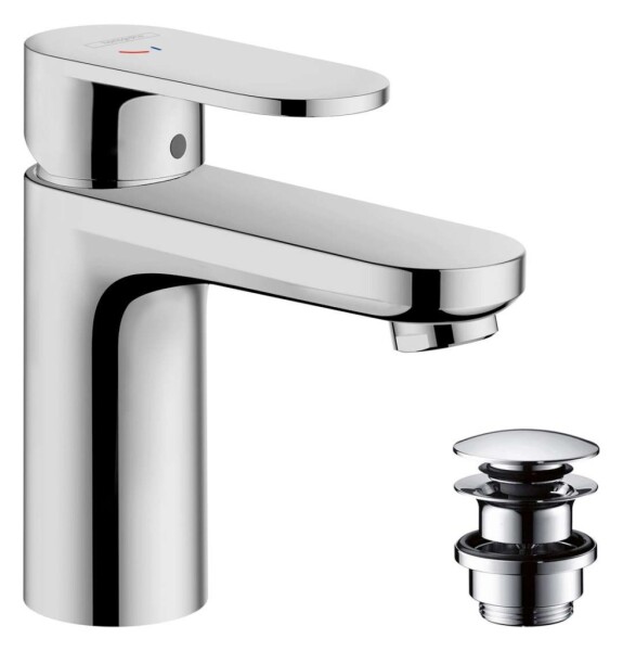 HANSGROHE - Vernis Blend Umyvadlová baterie s výpustí Push-Open, CoolStart, chrom 71589000