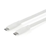 Nedis USB-C - USB-C bílá / Kabel / Silikonový / USB 3.2 Gen 1 / 60 W / 5 Gbps / 4K 60Hz / 1,5 m (CCGB64800WT15)
