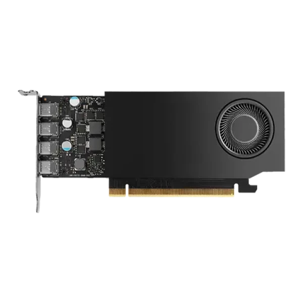 PNY NVIDIA Quadro RTX A400 / 4GB GDDR6 / 64-bit / PCIe x8 4.0 / 4x mDP / 50W (VCNRTXA400-PB)