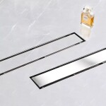 REA - Odtokový žlab Neox BRUSH NICKEL 90 REA-G2504