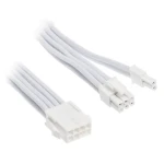 SilverStone Prodlužovací kabel 8-Pin-PCIe na 6+2-Pin-PCIe V2 - 250mm bílá (SST-PP07E-PCI8W-V2)