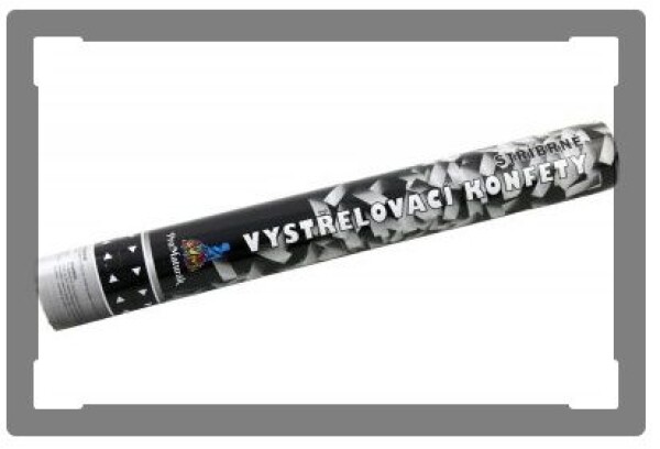 Jirka Konfety stříbrné 80cm