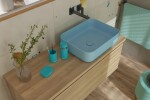 Umyvadlová baterie SAT B-Way včetně podomítkového tělesa černá SATBSBW101 SATBSBW101