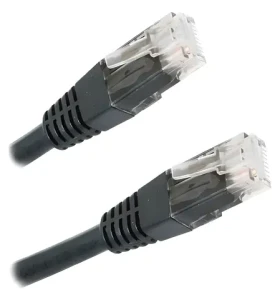 XtendLan černá / Patch kabel / Cat6 UTP / 3 m (PK_6UTP030black)
