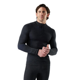 Pánské merino triko dlouhý rukáv SMARTWOOL Men's Intraknit Thermal Merino Base Laye, Charcoal/Nightfall velikost: M