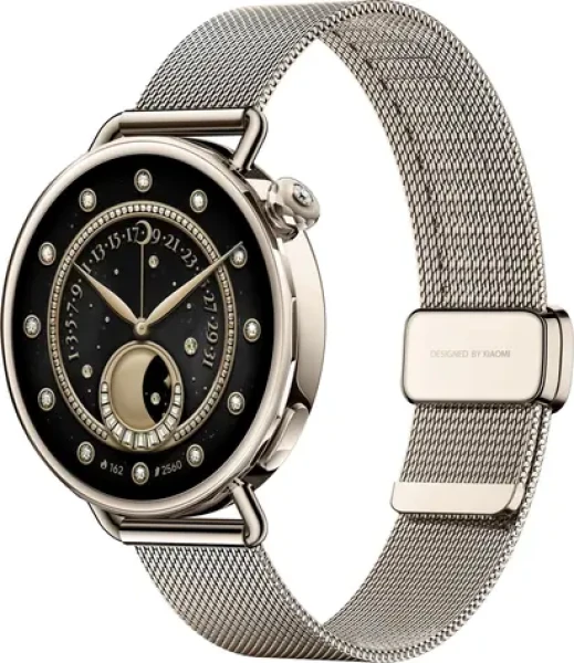 Xiaomi Watch S4 41mm Sunset Gold, Milanese pásek / Chytré hodinky / 1.43" AMOLED / 466x466 / 5ATM / Bluetooth / GPS (BHR07VWGL)