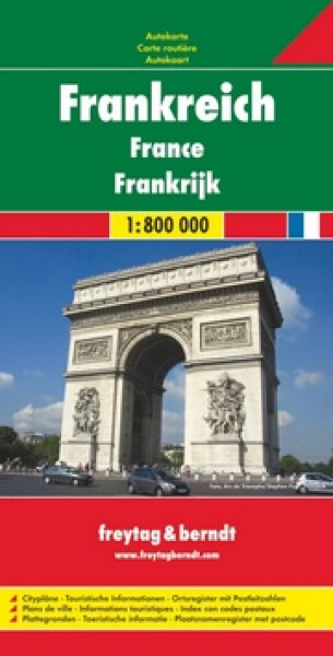 AK 0403 Francie 1:800 000 CZ