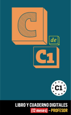 C de C1 – Libro/Cuaderno digitales – Profesor (12 měsíců)