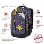 Batoh školní Midi Star