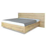 Dřevěná postel Kodok, 180x200, dub