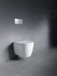 DURAVIT - ME by Starck Závěsné WC Compact, Rimless, bílá/matná bílá 2530092600