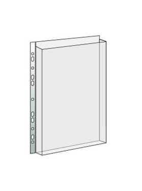 Průhledný obal na katalogy PP eurozávěs 180mic.240x310x20mm